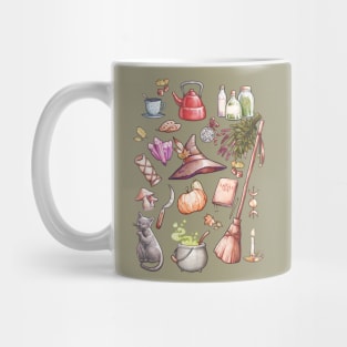 Folk Witch Elements Mug